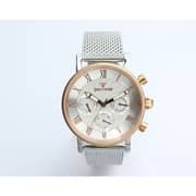 Spectrum Multidimensional Mesh Band Men's Silver Watch - S12557M-4