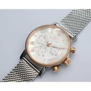 Spectrum Multidimensional Mesh Band Men's Silver Watch - S12557M-4