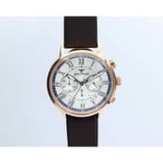 ساعة سبيكتروم تشالنجر جلد سوداء للرجال - S23043M-2