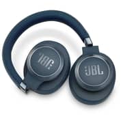 JBL LIVE 650BTNC Wireless Over-Ear Noise-Cancelling Headphone Blue
