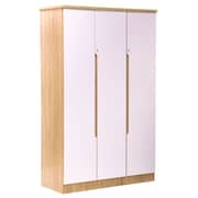 Cammi 3Door Wardrobe Sonoma Oak/White