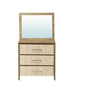 UK Dressing Table With Mirror Oak