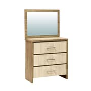 UK Dressing Table With Mirror Oak