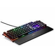 SteelSeries APEX 7 Mechanical Gaming Keyboard (Red Switch - Linear and Quiet)