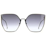 Fendi FN-0323/S-3YG63GB Cat Eye Metal Light Gold Women Sunglasses