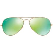 RayBan RB3025-112/19-58 Aviator Stainless Steel Gold Unisex Sunglasses