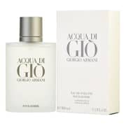 Armani Acqua Di Gio Eau De Toilette For Men 100ml Pack of 2 - Bundle Offer