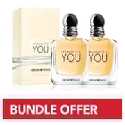 Armani Emporio Because Its You Eau De Parfum For Women 100ml Pack of 2 - Bundle Offer