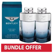 Bentley Azure Eau De Toilette For Men 100ml Pack of 2 - Bundle Offer