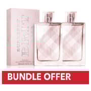 Burberry Brit Sheer Eau De Toilette For Women 100ml Pack of 2 - Bundle Offer