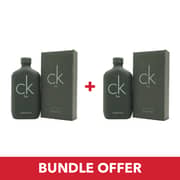 Calvin Klein Be EDT Unisex 100mlx2 Bundle Offer