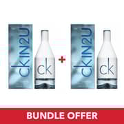 Calvin Klein In 2 U EDT Men 100mlx2 Bundle Offer