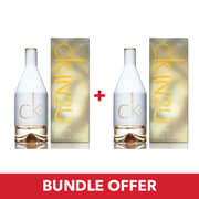 Calvin Klein In 2 U EDT Women 100mlx2 Bundle Offer