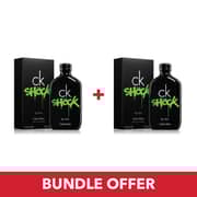 Calvin Klein One Shock EDT Men 100mlx2 Bundle Offer