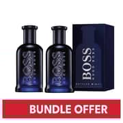 Hugo Boss Bottled Night Eau De Toilette For Men 100ml Pack of 2 - Bundle Offer