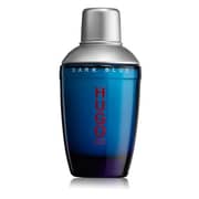 Hugo Boss Dark Blue Eau De Toilette For Men 75ml Pack of 2 - Bundle Offer
