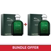 Jaguar Green EDT Men 100mlx2 Bundle Offer