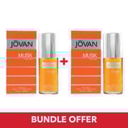 Jovan Musk EDC Men 88mlx2 Bundle Offer