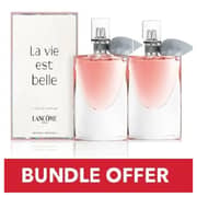Lancome La Vie Est Belle Eau De Parfum For Women 100ml Pack of 2 - Bundle Offer