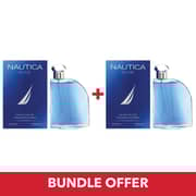 Nautica Blue EDT Men 100mlx2 Bundle Offer
