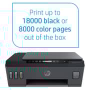 HP Smart Tank 515 Printer Wireless, Print, Scan, Copy, All In One Printer, Print up to 18000 black or 8000 color pages – Black [1TJ09A]