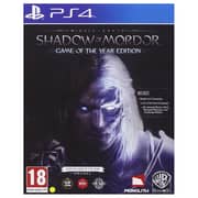 بلاي ستيشن 4 Shadow Of Mordar لعبة إصدار العام