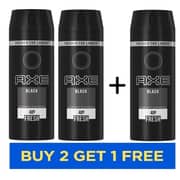 AXE Black 48H Fresh Deodorant Men 150ml Buy 2 get 1 Free