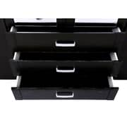 Pan Emirates Kayton 4 Door Wardrobe Dark Brown