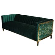 Pan Emirates Sakhalin 3 Seater Sofa Green