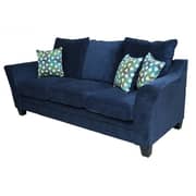 Pan Emirates Midtown 3 Seater Sofa Dark Blue