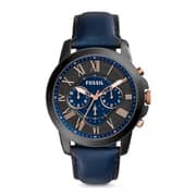 Fossil FS5061IE Dean Analog Leather Watch For Men