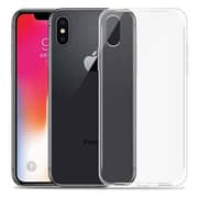 Maxguard Tempered Glass + Clear Back Cover iPhone Xs Max