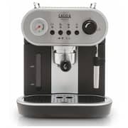 Gaggia Carezza Deluxe Pump Espresso Machine Made in Italy Black/Stainless Steel