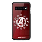 Marvel Avengers Character Logos Samsung S10 Cover