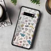 Marvel Avengers Cartoon Designs Samsung S10 Plus Cover