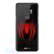 Marvel Spiderman Red Logo Samsung S9 Plus Cover