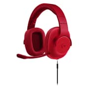 Logitech G433 7.1 Surround Wired Gaming Headset Fire Red