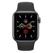Apple Watch Series 5 GPS + Cellular 44mm Space Grey Aluminium Case with Black Sport Band Pre order