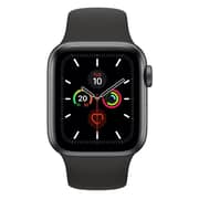 Apple Watch Series 5 GPS 44mm Space Grey Aluminium Case with Black Sport Band