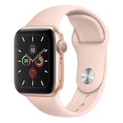 Apple Watch Series 5 GPS 40mm Gold Aluminium Case with Pink Sand Sport Band