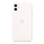 Apple Silicone Case White iPhone 11
