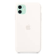 Apple Silicone Case White iPhone 11