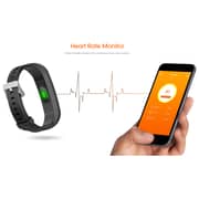 Riversong Act HR Smart Fitness Band Black
