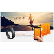 Riversong Act HR Smart Fitness Band Black