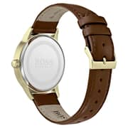 Hugo Boss 1513685 Officer Quartz Brown Leather Watch Men