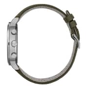 Hugo Boss 1513692 Spirit Quartz Chronograph Green Leather Watch Men