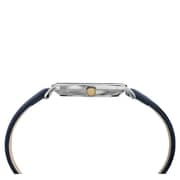 Timex TW2R36300 Skyline Quartz Blue Leather Watch Women