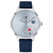 Tommy Hilfiger August Blue Leather Watch For Women 1781985
