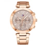 Tommy Hilfiger Chloe Rose Gold Metal Watch For Women 1781879