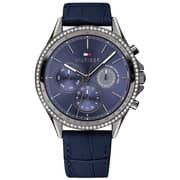 Tommy Hilfiger ARI Blue Leather Watch For Women 1781979